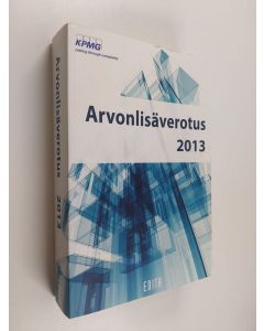 käytetty kirja Arvonlisäverotus 2013