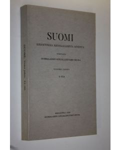 käytetty kirja Suomi : kirjoituksia isänmaallisista aineista (lukematon) : viides jakso , 4 osa