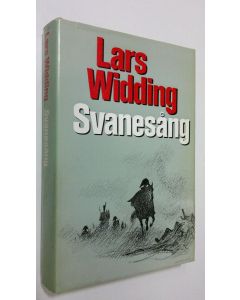 Kirjailijan Lar Widding käytetty kirja Svanesång
