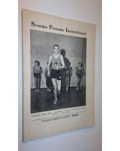 käytetty kirja Svenska Finlands idrottsförbund : verksamhetsåret 1948