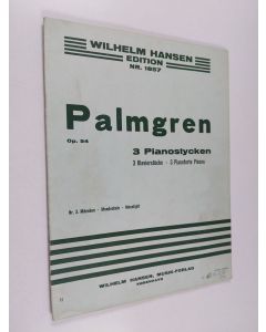 Kirjailijan Selim Palmgren käytetty teos Palmgren Op. 54 : 3 pianostycken Nr 3 : Månsken - Mondschein - Moonlight