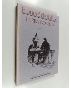 Kirjailijan Honore de Balzac käytetty kirja Herra Gobseck