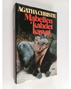 Kirjailijan Agatha Christie käytetty kirja Mabellen kahdet kasvot