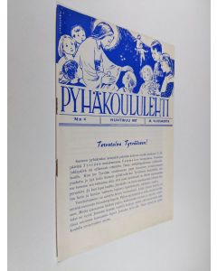 Kirjailijan T. J. Vauramo käytetty teos Pyhäkoululehti 4/1957