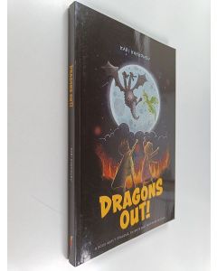 Kirjailijan Kari Kakkonen käytetty kirja Dragons Out!