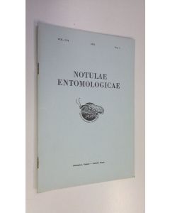 käytetty teos Notulae entomologicae n:o 1/1976