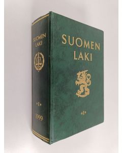 käytetty kirja Suomen laki 1999 : Osa 1