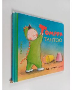 Kirjailijan Kristiina Louhi käytetty kirja Tomppa tahtoo