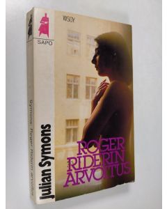 Kirjailijan Julian Symons käytetty kirja Roger Riderin arvoitus