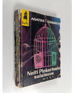 Kirjailijan Agatha Christie käytetty kirja Neiti Pinkertonin salaisuus