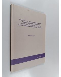 Kirjailijan Anne Mari Juppo käytetty kirja Pore Structure of Lactose, Glucose and Mannitol Tablets Compressed from Granules and Dependence of Breaking Force of Tables on Porosity Parameters Studied by Mercury Porosimetry
