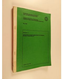 Kirjailijan J. Lehtonen käytetty kirja Jäteveden puhdistuksen kehitys Suomessa pitkällä aikavälillä