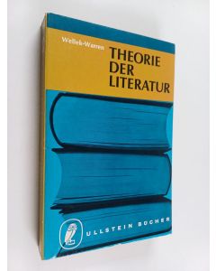 Kirjailijan Rene Wellek käytetty kirja Theorie der Literatur