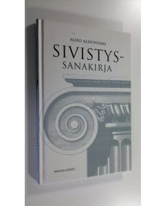 Kirjailijan Alho Ahoniemi käytetty kirja Sivistyssanakirja