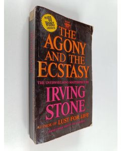 Kirjailijan Irving Stone käytetty kirja The agony and the ecstasy