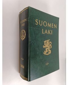 käytetty kirja Suomen laki 2004 osa 1