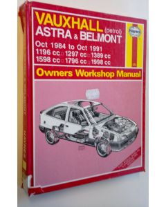 Kirjailijan Matthew Minter käytetty kirja Vauxhall Astra and Belmont owners workshop manual - Models covered : Vauxhall Astra, Belmont and Astra Belmont hatchback, saloon & estate, including special/limited editions 1196 cc, 1297 cc, 1389 cc, 1598 cc, 179