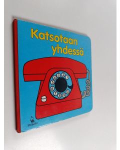 Kirjailijan Wolfgang Schleicher käytetty kirja Katsotaan yhdessä (puhelin)