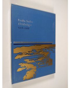Kirjailijan Keijo Alho käytetty kirja Finska socker aktiebolaget 1918-1968
