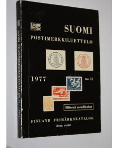 käytetty kirja Suomi postimerkkiluettelo nro 41 1977