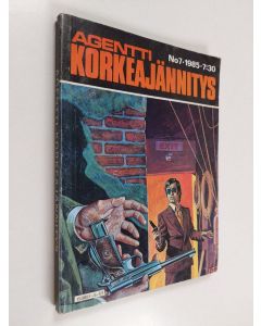 käytetty kirja Agentti korkeajännitys 7/1985