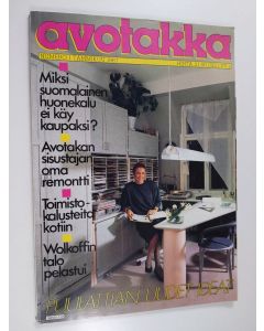 käytetty kirja Avotakka 1/1987