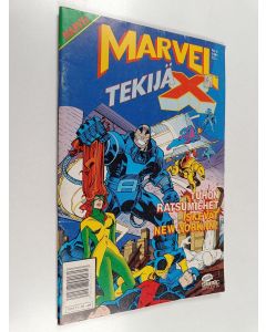 käytetty teos Marvel 4/1991 : Tekijä X