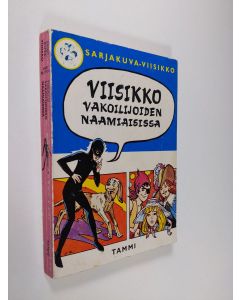 Kirjailijan Enid Blyton käytetty kirja Viisikko vakoilijoiden naamiaisissa