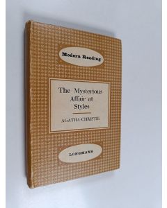 Kirjailijan Agatha Christie käytetty kirja The Mysterious Affair at styles