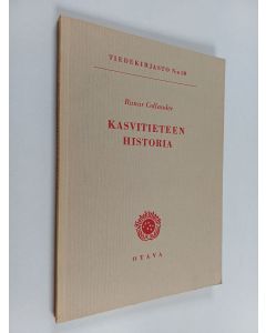 Kirjailijan Runar Collander käytetty kirja Kasvitieteen historia