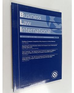 käytetty kirja Business Law International vol 18 No 2