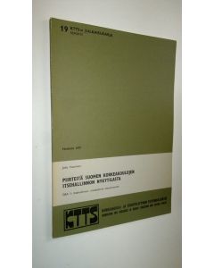 Kirjailijan Juha Vuorinen käytetty kirja Piirteitä Suomen korkeakoulujen itsehallinnon nykytilasta Osa 1, Itsehallinnon muodollinen toteutuminen