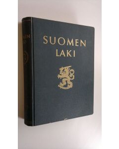 Tekijän Erkki Ailio  käytetty kirja Suomen laki 1955 osa 1