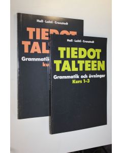 Kirjailijan Lilly Hall käytetty kirja Tiedot talteen Kurs 1 - 6 Grammatik och övningar (kahdessa niteessä)