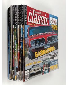 käytetty teos Classic motor magazin vuosikerta 2001 (12 lehteä)