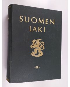 Tekijän Erkki Onikki  käytetty kirja Suomen laki 1976 : 2