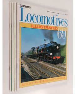 käytetty teos Locomotives illustrated vuosikerta 1990 (Nro 71 & 72 puuttuu)