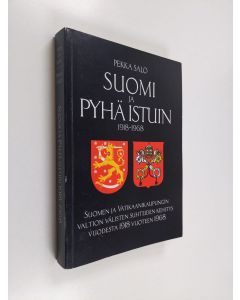 Kirjailijan Pekka Salo käytetty kirja Suomi ja pyhä istuin 1918-1968 : Suomen ja Vatikaanikaupungin valtion välisten suhteiden kehitys vuodesta 1918 vuoteen 1968