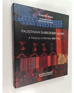 Kirjailijan Margarita Skinner & Widad Kawar käytetty kirja Palestinian Embroidery Motifs - A Treasury of Stitches, 1850-1950