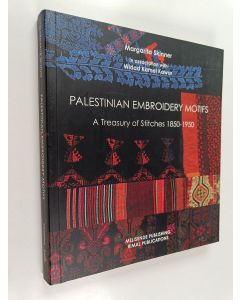 Kirjailijan Margarita Skinner & Widad Kawar käytetty kirja Palestinian Embroidery Motifs - A Treasury of Stitches, 1850-1950
