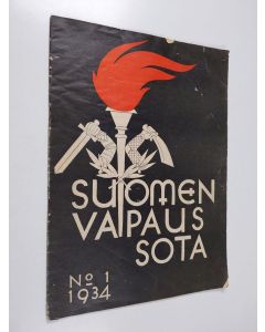 käytetty teos Suomen vapaussota n:o 1/1934