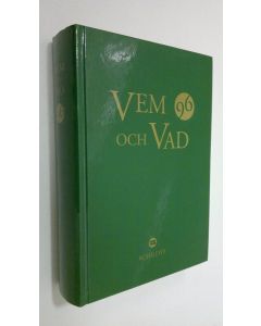 käytetty kirja Vem och vad 1996 : biografisk handbok