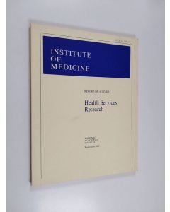 käytetty kirja Health services research methodology : report of a study