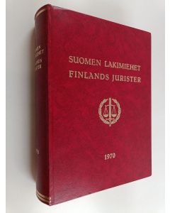 käytetty kirja Suomen lakimiehet : 1970 = Finlands jurister 1970
