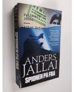 Kirjailijan Anders Jallai käytetty kirja Spionen på FRA