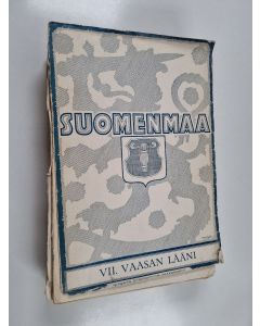 käytetty kirja Suomenmaa VII : Vaasan lääni