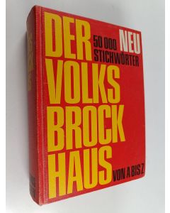käytetty kirja Der Volks-Brockhaus : 50 000 stichwörter von A bis Z