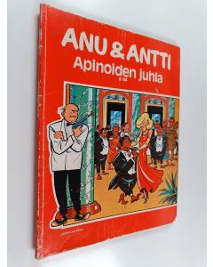 Kirjailijan Willy Vandersteen käytetty kirja Anu ja Antti 8/1984 : Apinoiden juhla