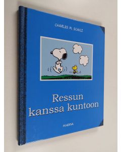 Kirjailijan Charles M. Schulz käytetty kirja Ressun kanssa kuntoon