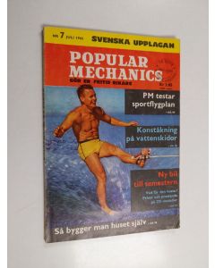 käytetty kirja Popular Mechanics 7/1965